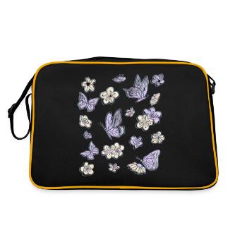 Art Academia Papillons esthétiques - Sac Retro - noir/or - Dos