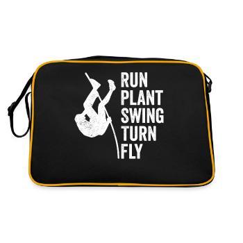 Fun Pole Vault Pole Vault Pole Vault - Retro Bag - black/gold - Back