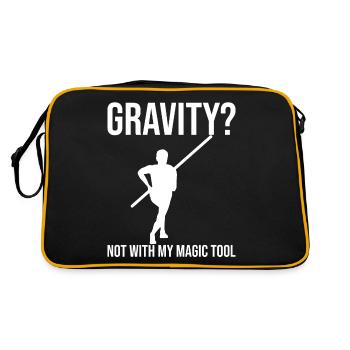 Fun Pole Vault Pole Vault Pole Vault - Retro Bag - black/gold - Back