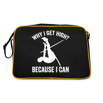 Fun Pole Vault Pole Vault Pole Vault - Retro Bag - black/gold - Back