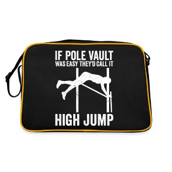 Fun Pole Vault Pole Vault Pole Vault - Retro Bag - black/gold - Back