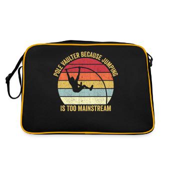 Fun Pole Vault Pole Vault - Retro Bag - black/gold - Back