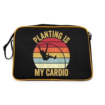 Fun Pole Vault Pole Vault - Retro Bag - black/gold - Back