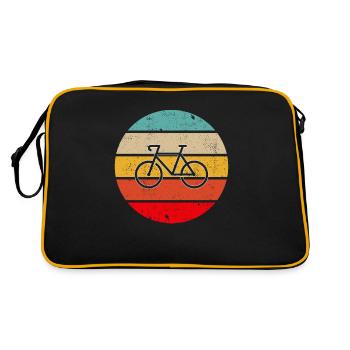 Vélo Rétro - Sac Retro - noir/or - Dos