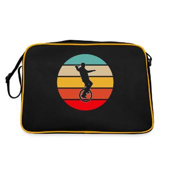 Rétro monocycle - Sac Retro - noir/or - Dos
