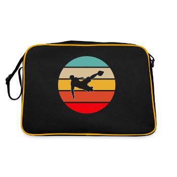 Football Rétro - Sac Retro - noir/or - Dos