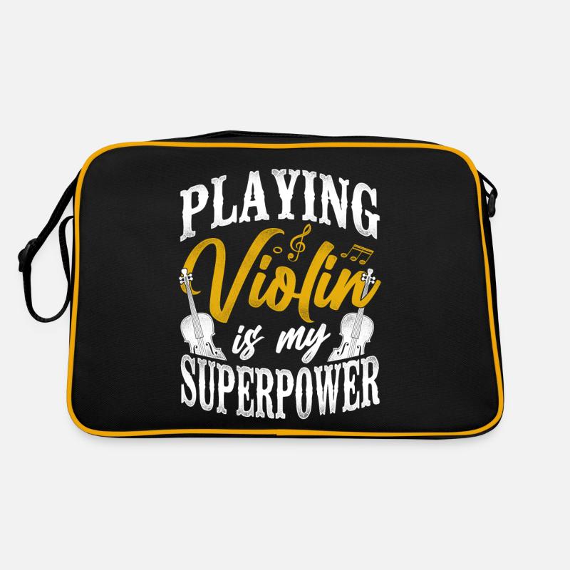 Violin Violinist Vintage Playing Retro Tasche