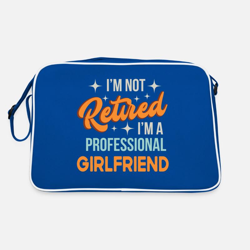 Ich bin nicht im Ruhestand Ich bin G Professional Freundin Retro Tasche