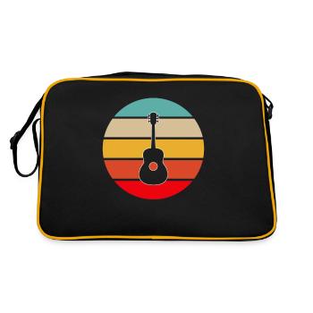 Guitar Retro - Retro Bag - black/gold - Back