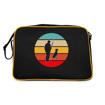 Chasse rétro - Sac Retro - noir/or - Dos