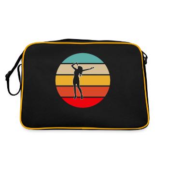 Singing Retro - Retro Bag - black/gold - Back