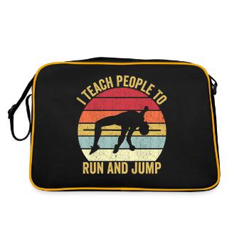 Fun Pole Vault Pole Vault Run and Sp - Retro Bag - black/gold - Back