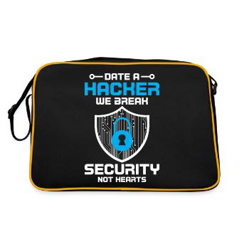 Cybersécurité Sécurité informatique Cybersécurité - Sac Retro - noir/or - Dos