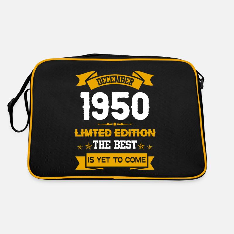 December 1950 Birthday present Retro Bag