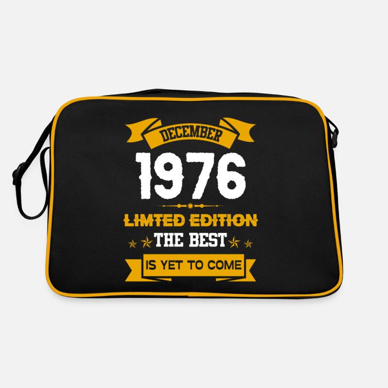 December 1976 Birthday present Retro Bag