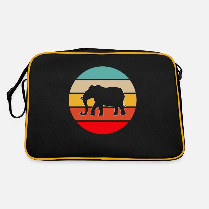 Éléphant Rétro Sac Retro