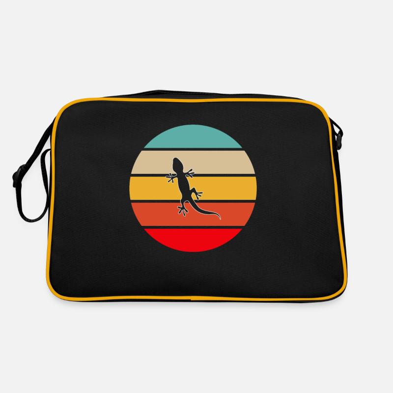 Eidechse Retro Retro Tasche