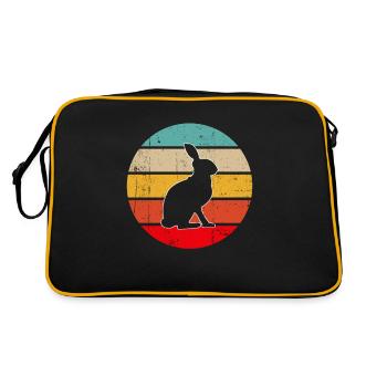 Rabbit Retro - Retro Bag - black/gold - Back