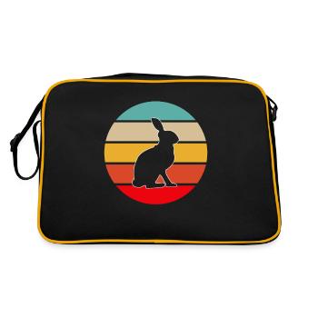 Rabbit Retro - Retro Bag - black/gold - Back