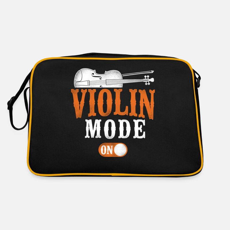 Violin Violinist Vintage Violin Retro Tasche