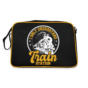 Train Modellbauer, Modelllokomitive Lok Lokomotive - Sac Retro - noir/or - Dos