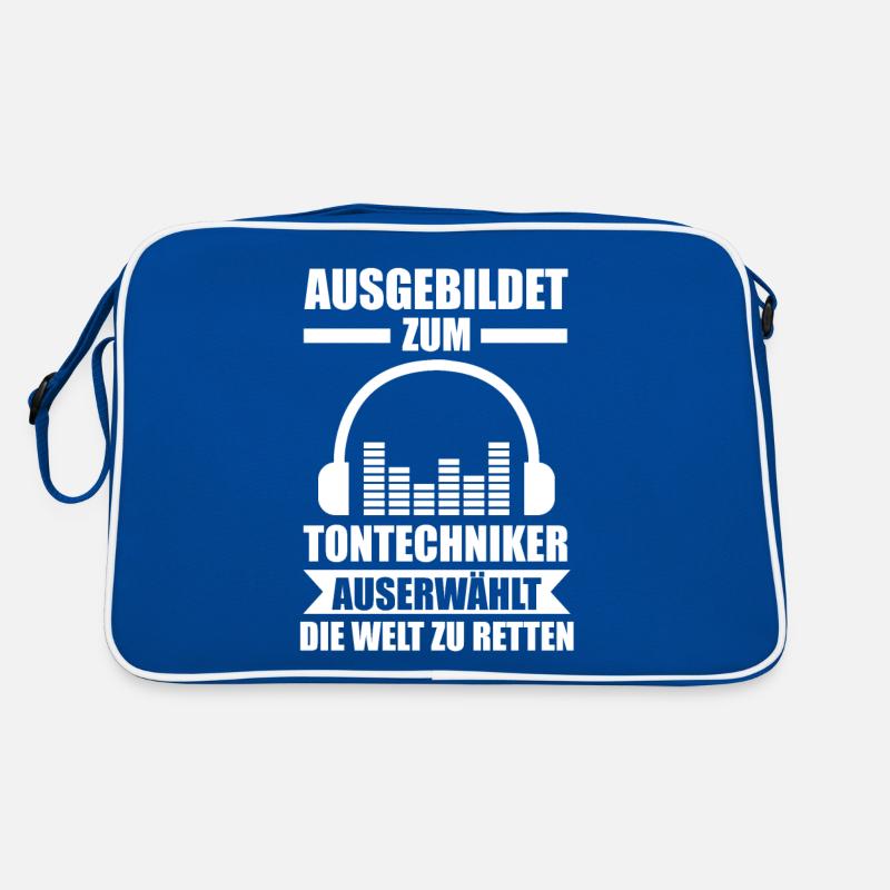 Toningenieur Tontechnik Tontechniker Retro Tasche