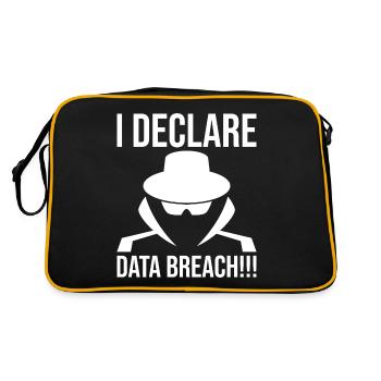 Cybersecurity Computer Security Cybersecurity - Retro Bag - black/gold - Back