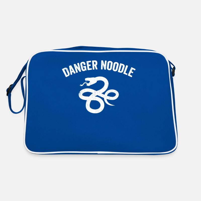 Nouilles de danger serpent Sac Retro