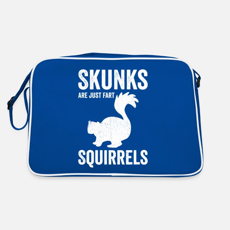 Funny skunks are just fart squirrels Retro Bag