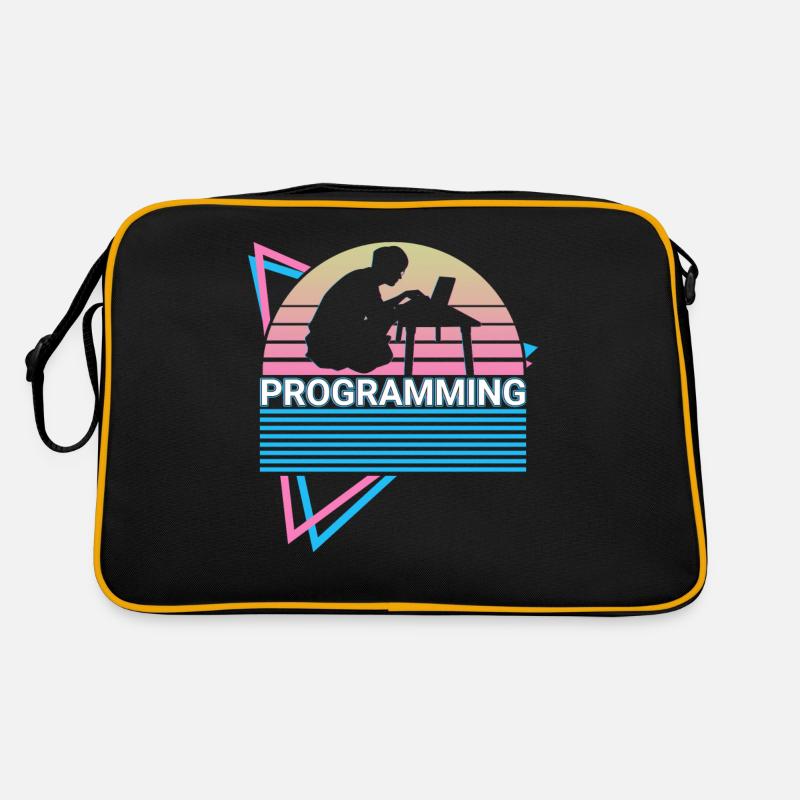 Programming Programmer Retro Retro Bag