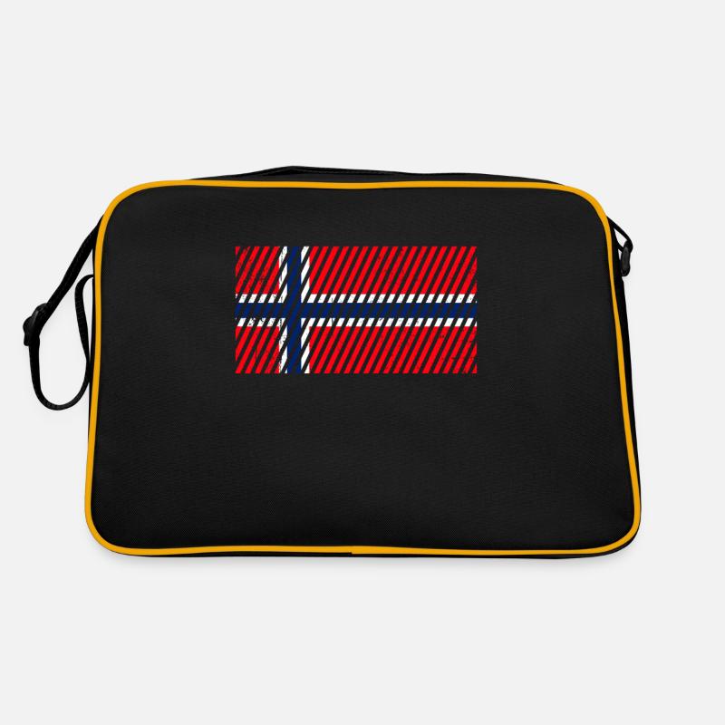 Norway Flag Retro Bag
