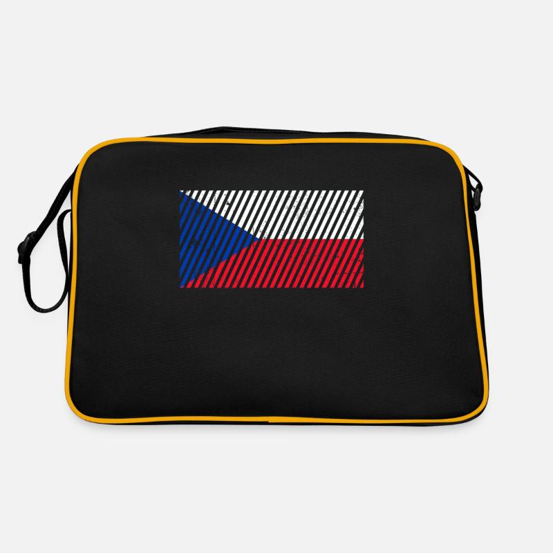 Drapeau de la République tchèque Sac Retro