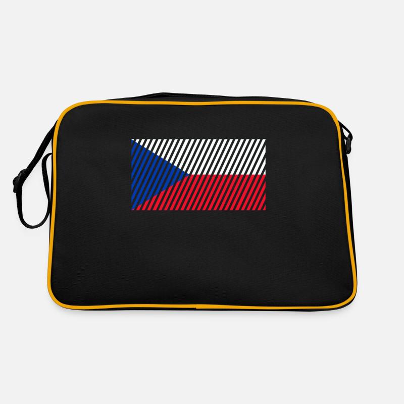 Drapeau de la République tchèque Sac Retro