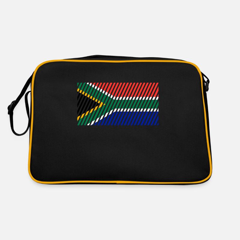 Südafrika Flagge Retro Tasche