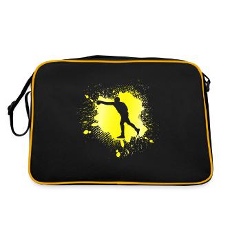 Boxing - Retro Bag - black/gold - Back