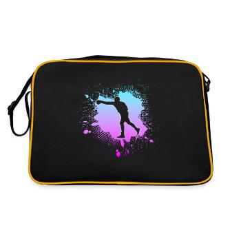 Boxing - Retro Bag - black/gold - Back