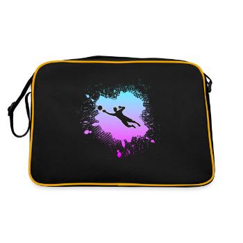 Gardien - Sac Retro - noir/or - Dos