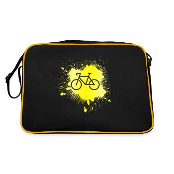 Bicycle - Retro Bag - black/gold - Back