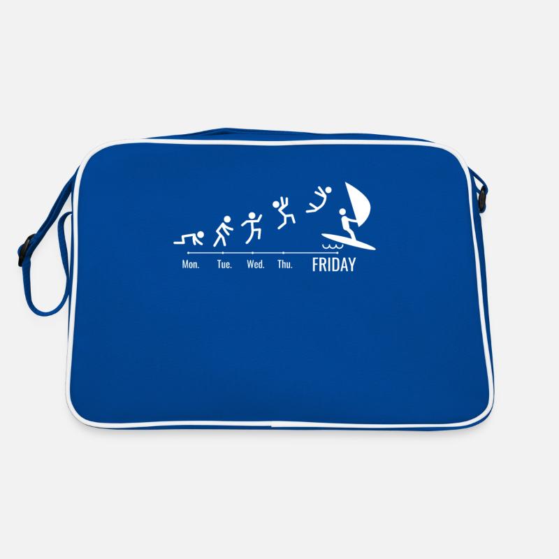 Windsurfing Sailing Surfboard Windsurfing Weekend Retro Bag