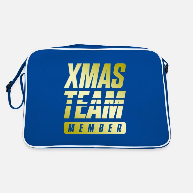 L’équipe de Noël Sac Retro
