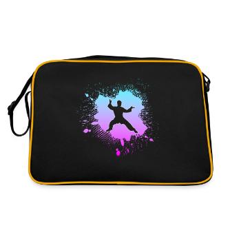 Arts martiaux - Sac Retro - noir/or - Dos