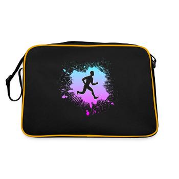 Jog - Retro Bag - black/gold - Back