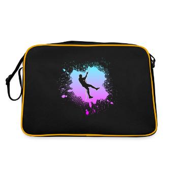 grimper - Sac Retro - noir/or - Dos