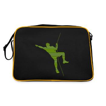 Grimper - Sac Retro - noir/or - Dos