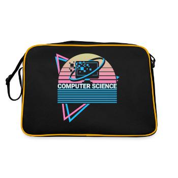 Computer Science Retro - Retro Bag - black/gold - Back