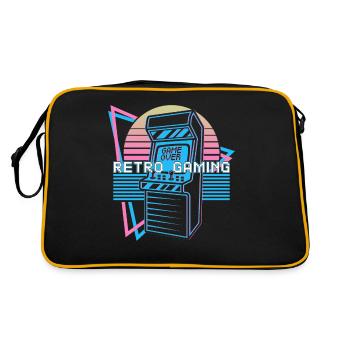 Joueur de jeu rétro - Sac Retro - noir/or - Dos