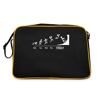Kick scooter kick scooter weekend kick scooter - Retro Bag - black/gold - Back