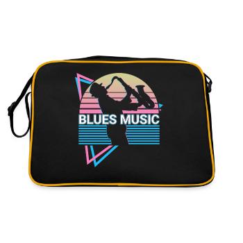 Blues Music Rétro - Sac Retro - noir/or - Dos