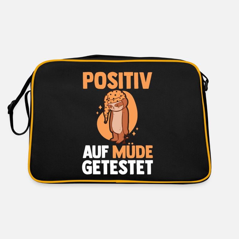 Testé positif pour le paresseux fatigué Sac Retro