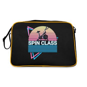 Course Retro - Retro Bag - black/gold - Back